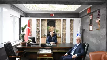 Anayasa Mahkemesi Başkanvekili Gökcan, İskilip Belediye Başkanı Çizikci'yi ziyaret etti