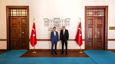 Bozüyük Belediye Başkanı Mehmet Talat Bakkalcıoğlu, Vali ve Kaymakamı Ziyaret Etti