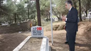 Taşova Kaymakamı Efe Kılıç, Ramazan Bayramı'nda şehit ailelerini ziyaret etti
