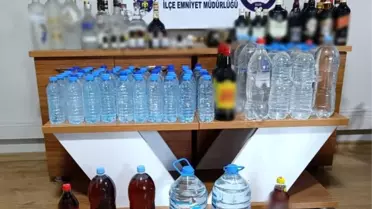 Bursa'da Kaçak İçki Operasyonu: 105 Litre Sahte Alkol Ele Geçirildi
