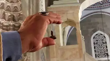 Erzurum Lala Mustafa Paşa Camii'nde Sakal-ı Şerif'e yoğun ilgi