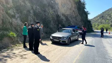Aydın Köşk ilçesinde trafik kontrolü gerçekleştirildi