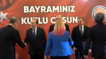 Mersin'de Bayramlaşma Programı Gerçekleştirildi