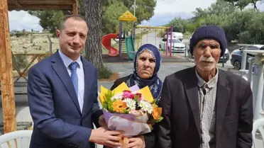 Tarsus Kaymakamı Mehmet Ali Akyüz, şehit ailelerini ziyaret etti