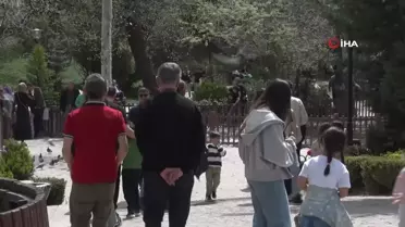Vatandaşlar Ramazan Bayramı'nda Ankara'nın tadını çıkardı