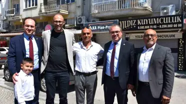 Germencik Belediye Başkanı Burak Zencirci Bayramlaşma Programlarına Katıldı