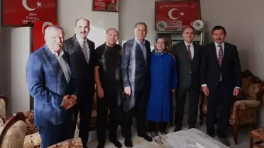 İçişleri Bakanı Ali Yerlikaya, Konya'da şehit ailelerini ziyaret etti