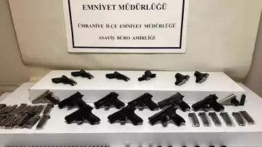 Ümraniye'de Yasa Dışı Silah Ticareti Operasyonu: 1 Gözaltı