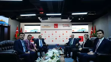 Partiler Arası Bayramlaşma Programında Saadet Partisi Ziyaret Edildi