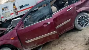 Samsun'da beton mikseri ile otomobil çarpıştı, 1 kişi hayatını kaybetti