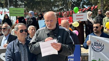 Sakarya'da İsrail'in Gazze'ye yönelik saldırıları kınandı