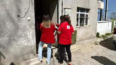 Türk Kızılay Manisa'da 12 Bin Aileye Yardım Yaptı