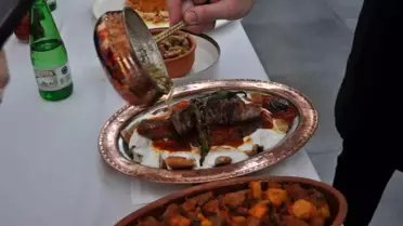 Eskişehir Liseli Öğrenciler Gastronomi ve Yemek Yarışması Festivalinde Parladı