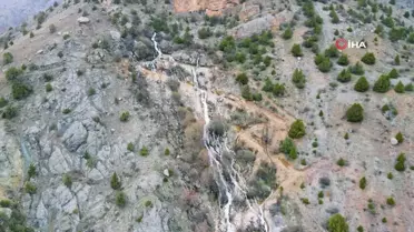 Gümüşhane'nin Gülaçar köyünde kaybolan şelaleler