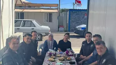 Gaziantep'te polisler kavga ihbarına gittiklerinde sürprizle karşılaştı