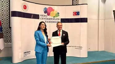 Avrupa Birliği Başkanlığı tarafından düzenlenen 'Genç Çevirmenler' yarışmasında ödüller sahiplerini buldu