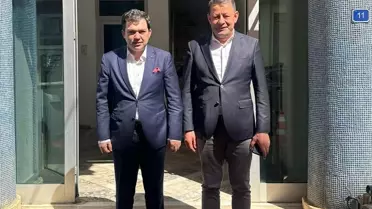 Espiye Kaymakamı ve Müftü, Espiye Belediye Başkanı'nı ziyaret etti