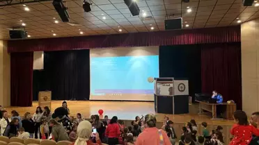 Anadolu Üniversitesi Kreş ve Gündüz Bakımevi öğrencileri Eskişehir Emniyet Müdürlüğü'nü ziyaret etti