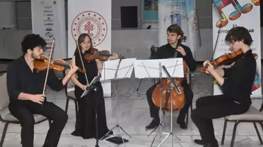 23. Afyonkarahisar Klasik Müzik Festivali'nde Suk Dörtlüsü Quartet Sahne Aldı