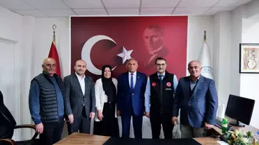 AK Parti Eskişehir Milletvekili ve İl Başkanı Han Belediye Başkanı Belceli'yi ziyaret etti