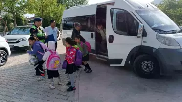 Aydın'da okul servis denetimleri devam ediyor