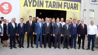 Aydın'da 11. Uluslararası Tarım, Gıda ve Hayvancılık Fuarı Açıldı