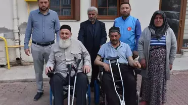 Sinop Boyabat'ta Engellilere Akülü Engelli Araçları Temin Edildi