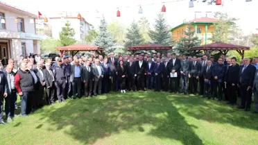 Erzincan Valisi Hamza Aydoğdu, Tercan ilçesinde muhtarlarla bir araya geldi