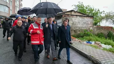 İstanbul Valisi Yıldıztabya'daki Toprak Kaymasıyla İlgili Açıklama Yaptı