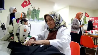 Sarıkamış'ta Aile Destek Merkezi Kursları Kadınlara Meslek Öğretiyor