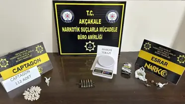 Şanlıurfa'da uyuşturucu operasyonunda 3 şüpheli gözaltına alındı