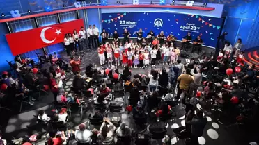 23 Nisan Ulusal Egemenlik ve Çocuk Bayramı'nda AA Ofislerinde Renkli Etkinlikler
