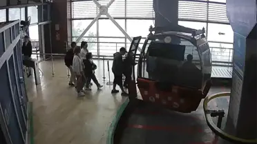 Tünektepe Teleferik Kazası Görüntüleri Ortaya Çıktı