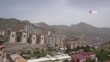 Çöl tozları Gümüşhane'de de etkili oldu