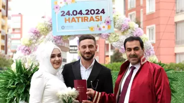 Konya'da 24.04.2024 Tarihinde Evlilik Yoğunluğu