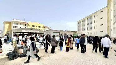 Malatya'da öğrencilerden Gazze'ye destek etkinliği
