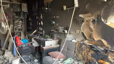 Bucak'ta iş yeri ve otomobil kundaklayan şüpheli tutuklandı
