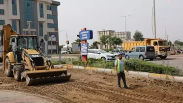 Aydın Büyükşehir Belediyesi, Nazilli'de yol çalışmalarına başladı