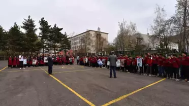 Erzurum Büyükşehir Belediyesi ESKİ Genel Müdürlüğü, Sakıp Efendi İmam Hatip Ortaokulu öğrencilerine suyun önemi ve tasarrufu hakkında eğitim verdi