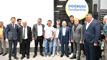 Başkan Büyükkılıç, Pınarbaşı İlçe Başkanlığı'nı ziyaret etti