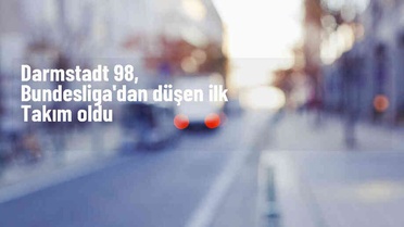 Darmstadt 98 Bundesliga'dan düştü