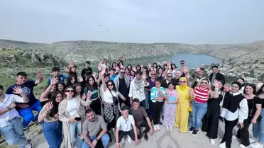 Arguvanlı öğrenciler Halfeti'ye kültür gezisi düzenledi