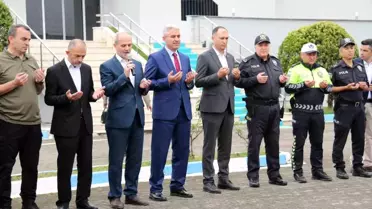 Düzce İl Emniyet Müdürlüğü Personelleri İçin Adak Kesimi Gerçekleştirildi