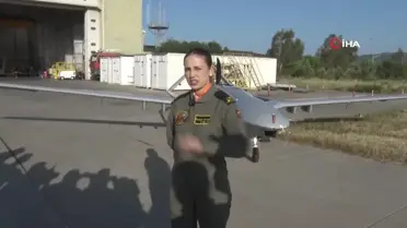 Deniz Kuvvetleri bünyesinde tek kadın İHA pilotu hem mavi vatanı hem de gök vatanı koruyor