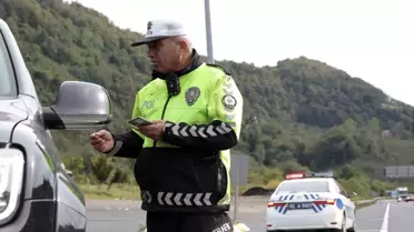 Ordu'da trafik denetimlerinde 15 bin 315 araç kontrol edildi