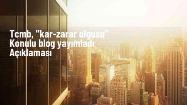 Merkez bankalarının zarar açıklamaları geçici ve istisnai niteliktedir