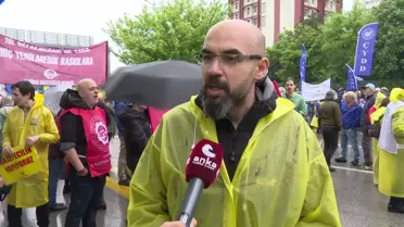 Gazeteci Meslek Örgütleri 1 Mayıs İşçi Bayramı'nı Kutladı