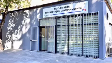 Mersin'de Atatürk Parkı Sağlıklı Yaşam Danışma Merkezi Hizmete Açıldı