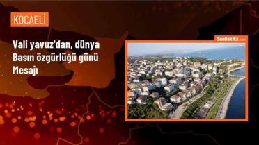 Kocaeli Valisi Seddar Yavuz, Dünya Basın Özgürlüğü Günü'nü kutladı