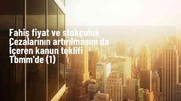 Türk Ticaret Kanunu ile Bazı Kanunlarda Değişiklik Yapılması Hakkında Kanun Teklifi TBMM'ye Sunuldu